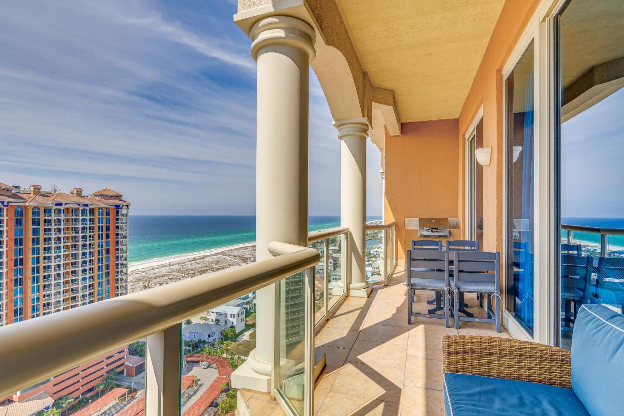 Pensacola Beach Penthouse With View And Pool Access! Exterior photo