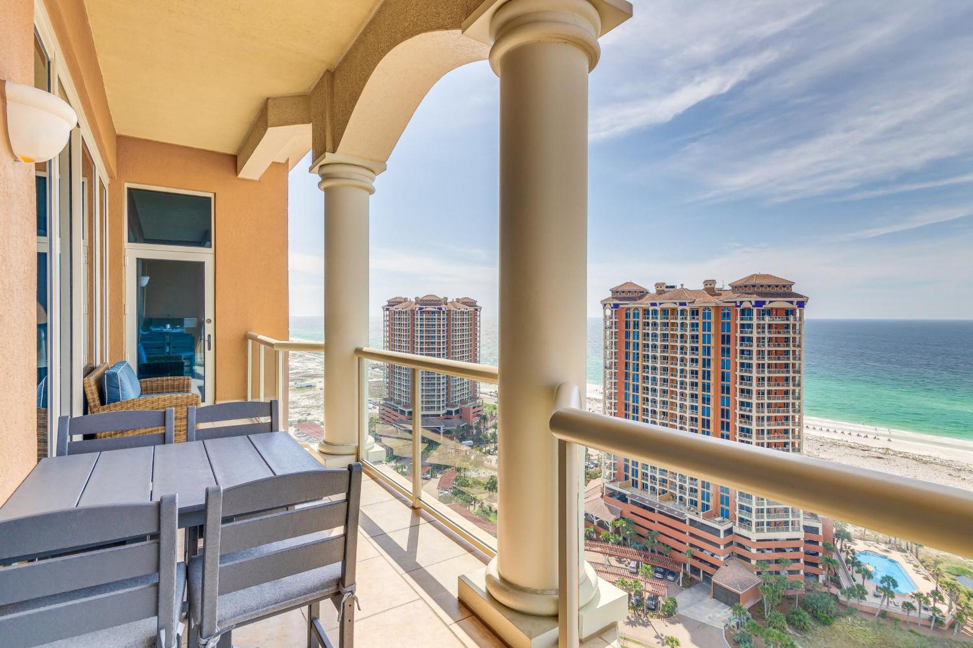 Pensacola Beach Penthouse With View And Pool Access! Exterior photo